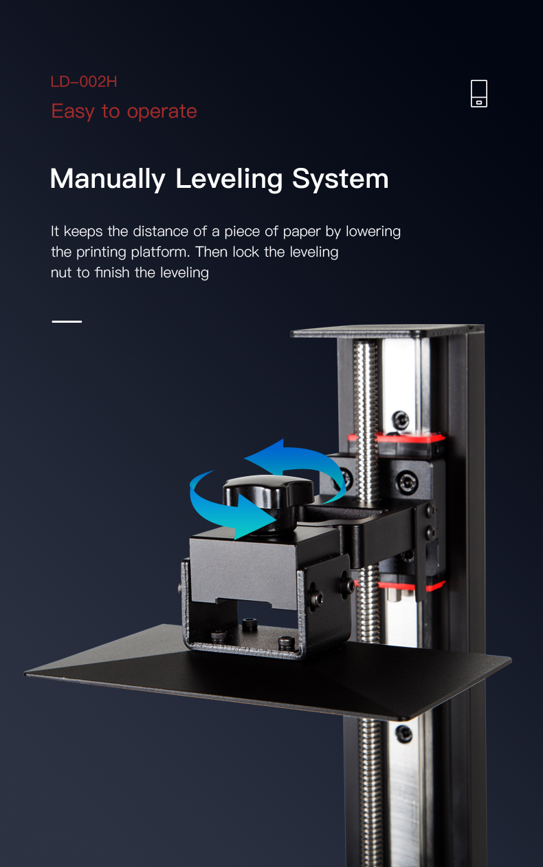 Creality LD-002H Mono LCD Resin 3D Printer